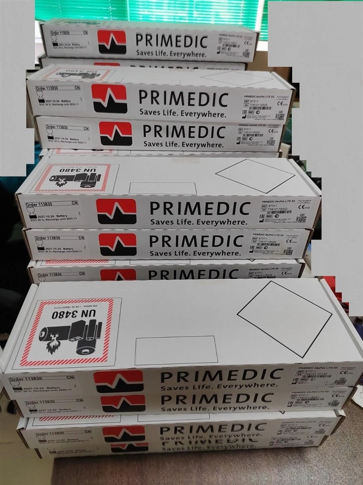 Primedic M290 M250 Rechargeable Li-ion Battery Original New Date