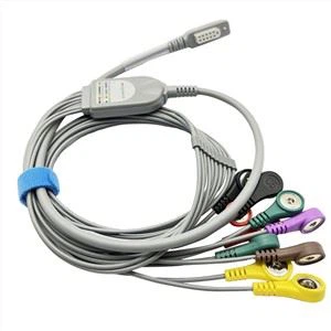 Jincomed 10 Lead Holter System Cable Ecg Cable 11pin